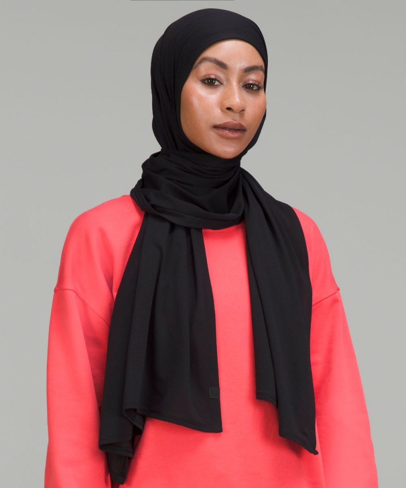Lululemon Women's Scarf-Style Hijab Black Online Outlet Sale