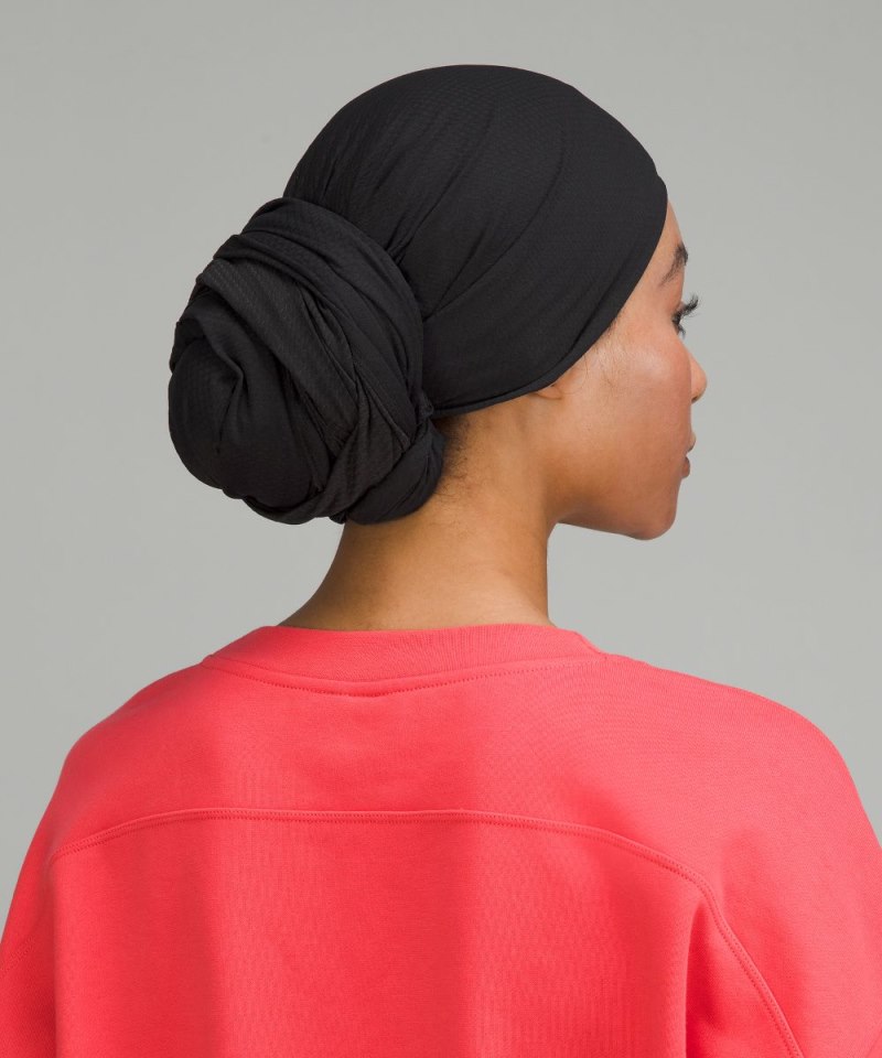 Lululemon Women's Scarf-Style Hijab Black Online Outlet Sale