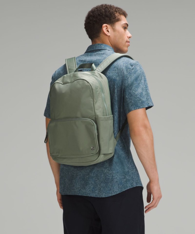 Lululemon Everywhere Backpack 22L Grey Eucalyptus Online Outlet Sale