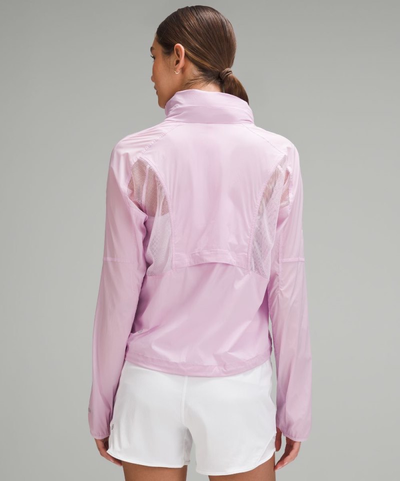 Lululemon Classic-Fit Ventilated Running Jacket Vitapink Online Outlet Sale