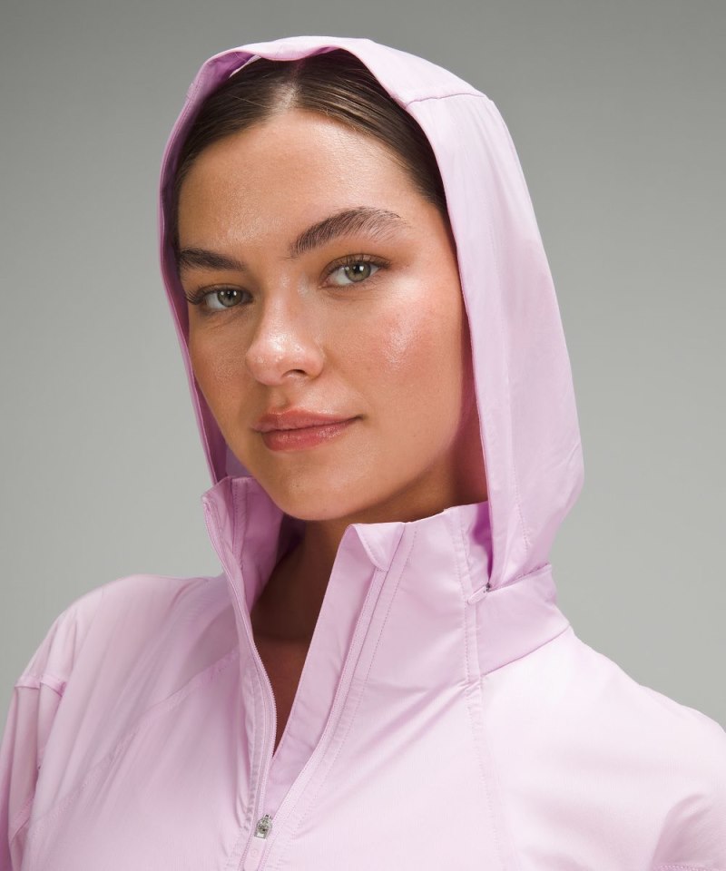 Lululemon Classic-Fit Ventilated Running Jacket Vitapink Online Outlet Sale
