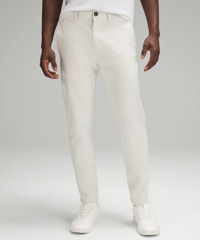 Lululemon Slim-Tapered Twill Trouser Bone Online Outlet Sale