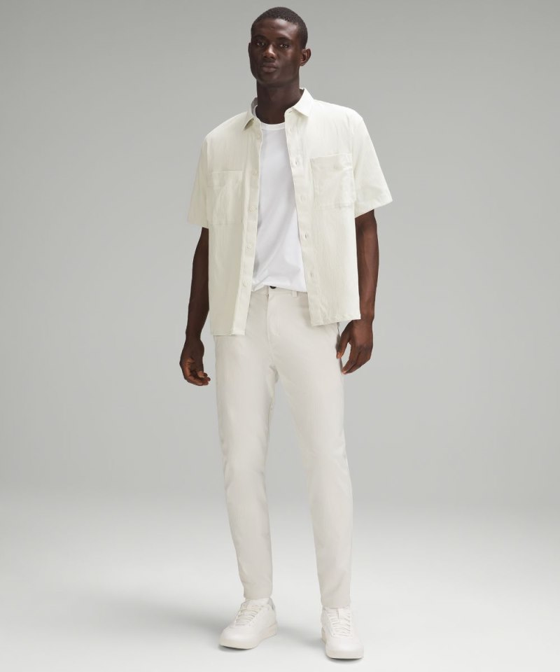 Lululemon Slim-Tapered Twill Trouser Bone Online Outlet Sale