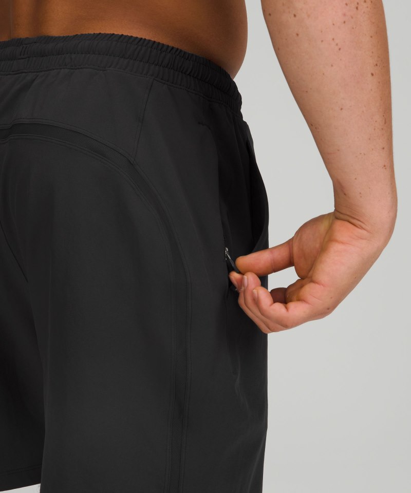 Lululemon Pace Breaker Linerless Short 7" *2022 Version Black Online Outlet Sale