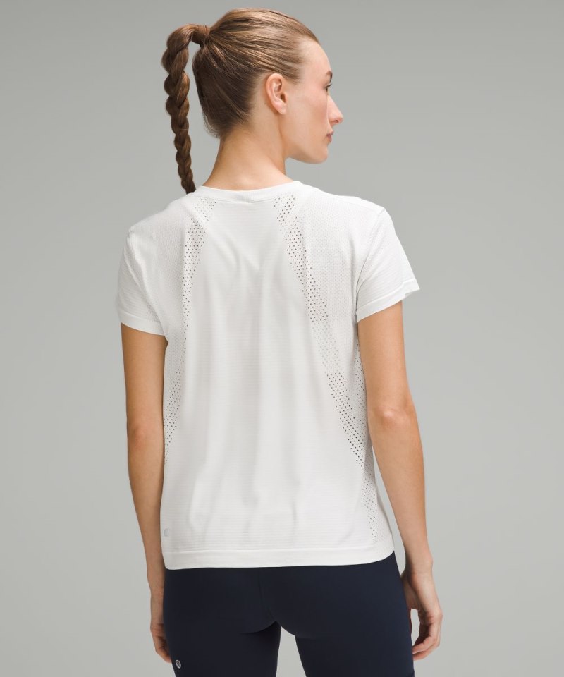 Lululemon Train to Be Short-Sleeve Shirt Light Vapor / Light Vapor Online Outlet Sale