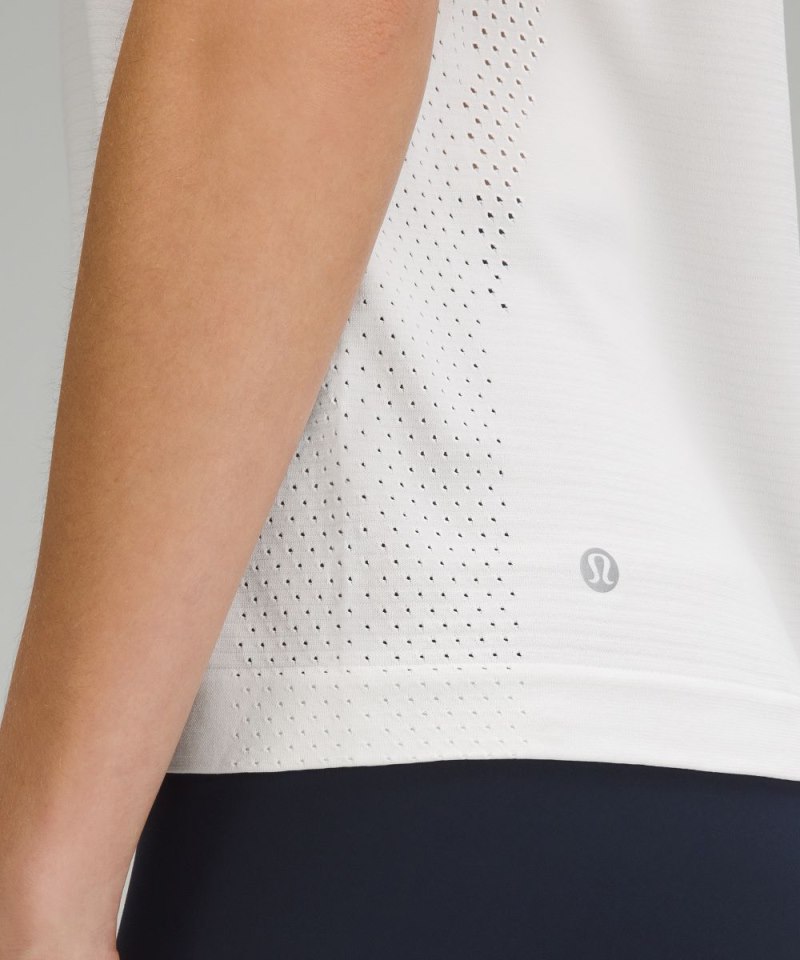 Lululemon Train to Be Short-Sleeve Shirt Light Vapor / Light Vapor Online Outlet Sale