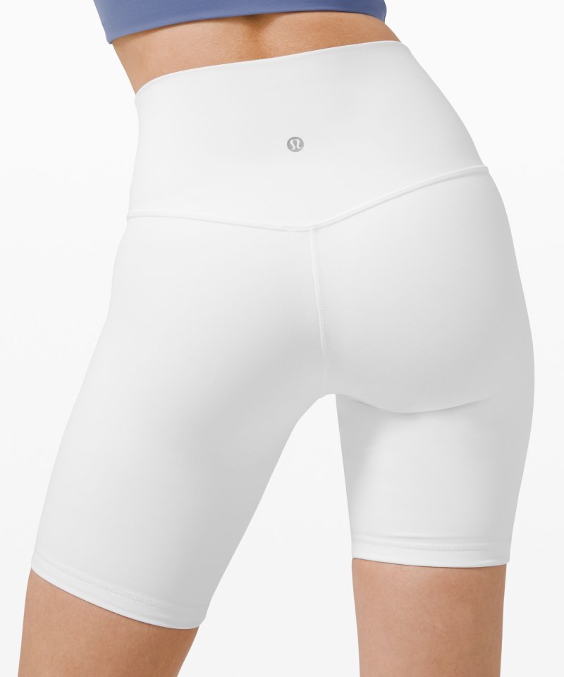 Lululemon lululemon Align™ High-Rise Short 8" White Online Outlet Sale