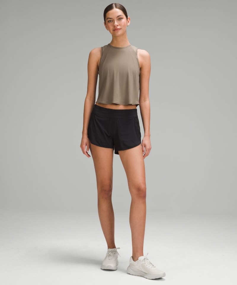 Lululemon Sculpt Cropped Tank Top Nomad Online Outlet Sale