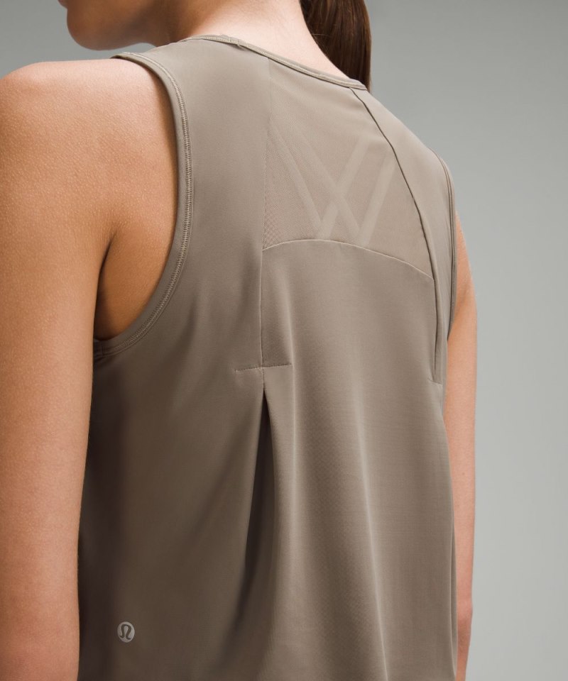 Lululemon Sculpt Cropped Tank Top Nomad Online Outlet Sale