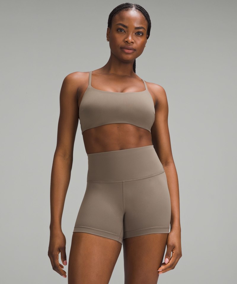 Lululemon Wunder Train Strappy Racer Bra *Light Support, C / D Cup Nomad Online Outlet Sale