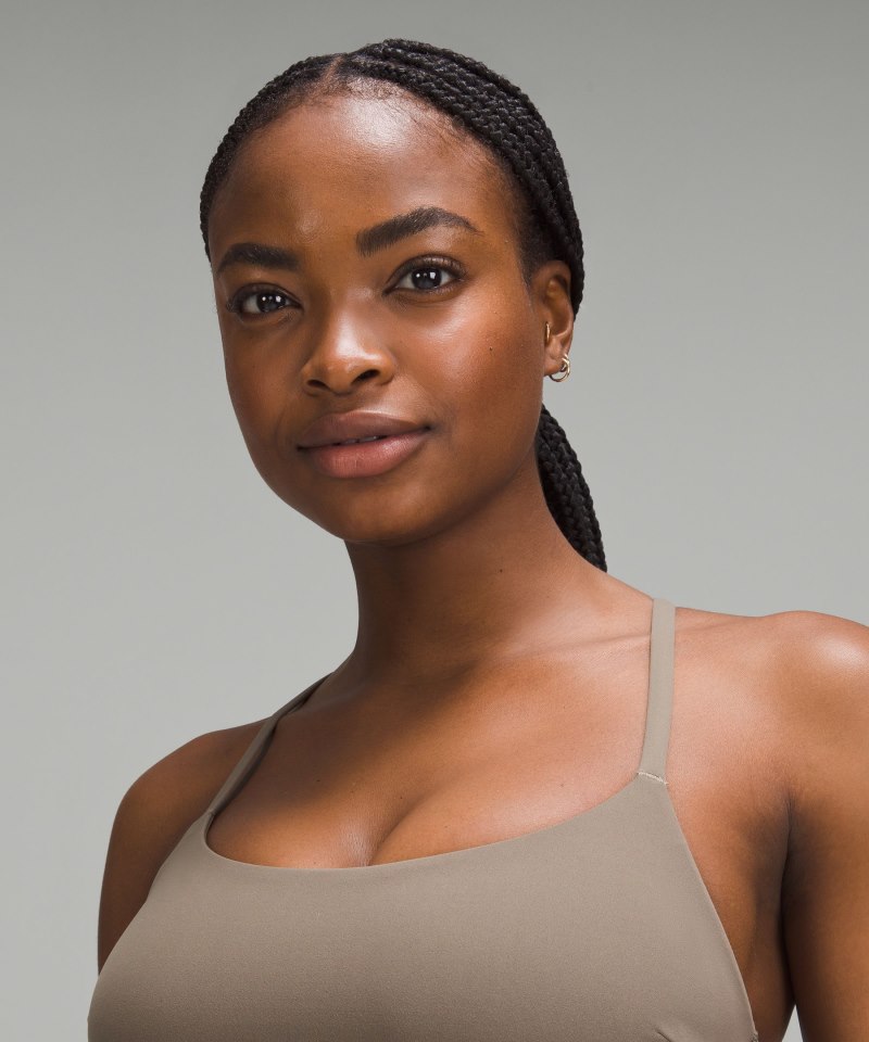 Lululemon Wunder Train Strappy Racer Bra *Light Support, C / D Cup Nomad Online Outlet Sale