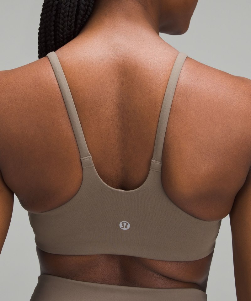 Lululemon Wunder Train Strappy Racer Bra *Light Support, C / D Cup Nomad Online Outlet Sale