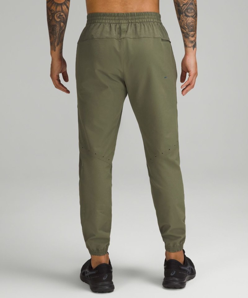 Lululemon License to Train Jogger Medium Olive Online Outlet Sale