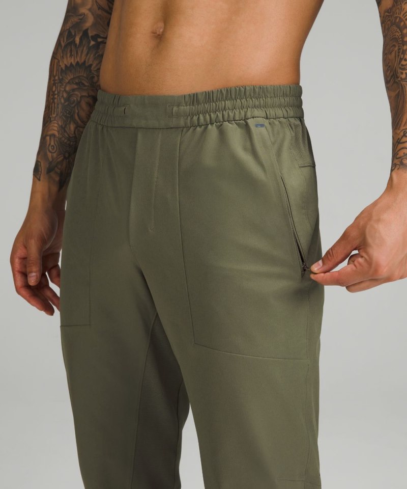 Lululemon License to Train Jogger Medium Olive Online Outlet Sale