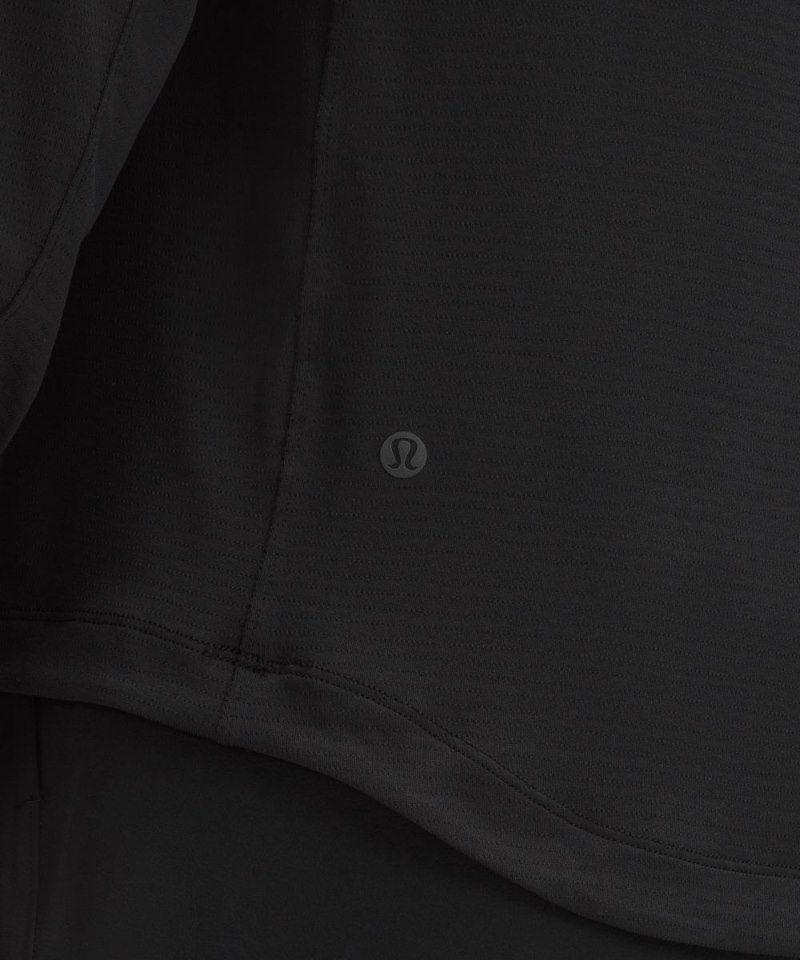 Lululemon License to Train Long-Sleeve Shirt Black Online Outlet Sale