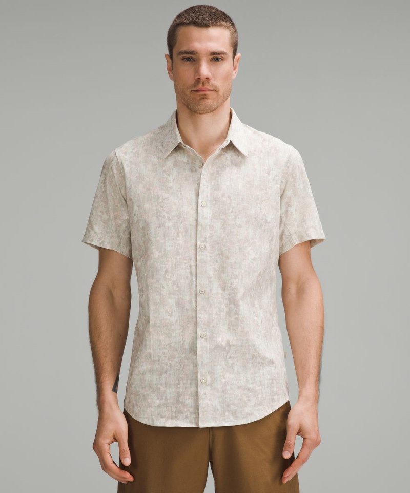 Lululemon Airing Easy Short-Sleeve Shirt Flower Glide Mini Sundance Multi Online Outlet Sale