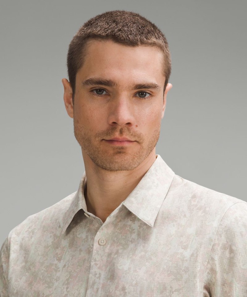 Lululemon Airing Easy Short-Sleeve Shirt Flower Glide Mini Sundance Multi Online Outlet Sale