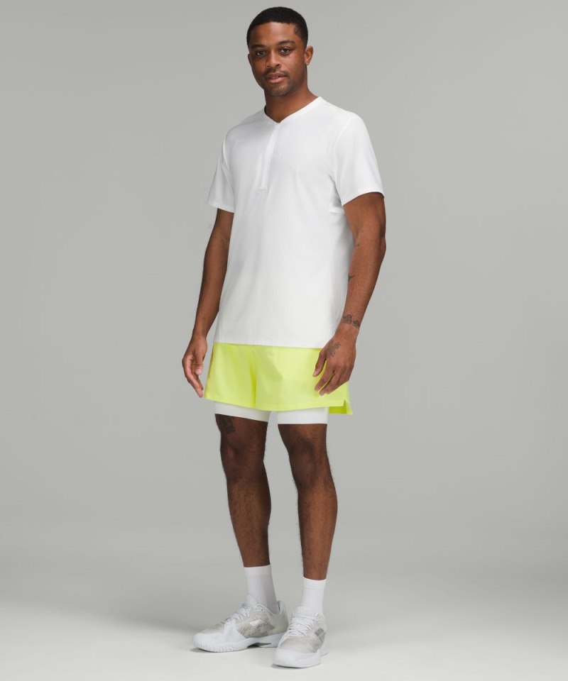 Lululemon Ventilated Tennis Short-Sleeve Shirt White Online Outlet Sale