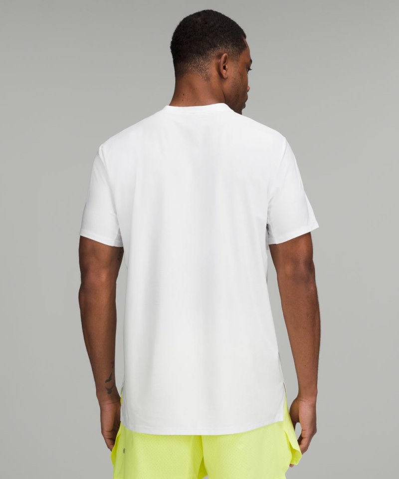 Lululemon Ventilated Tennis Short-Sleeve Shirt White Online Outlet Sale