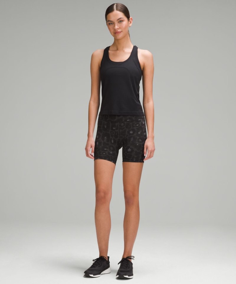 Lululemon Wunder Train High-Rise Short 6" Spray Leopard Black Multi (not available) Online Outlet Sale