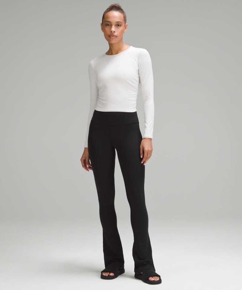 Lululemon All It Takes Ribbed Nulu Long-Sleeve Shirt Light Vapor Online Outlet Sale