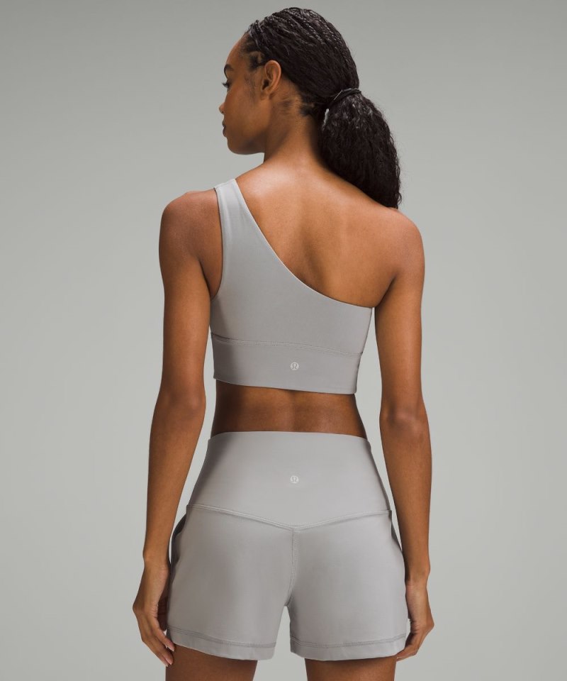 Lululemon lululemon Align™ Asymmetrical Bra *Light Support, A / B Cup Rhino Grey Online Outlet Sale