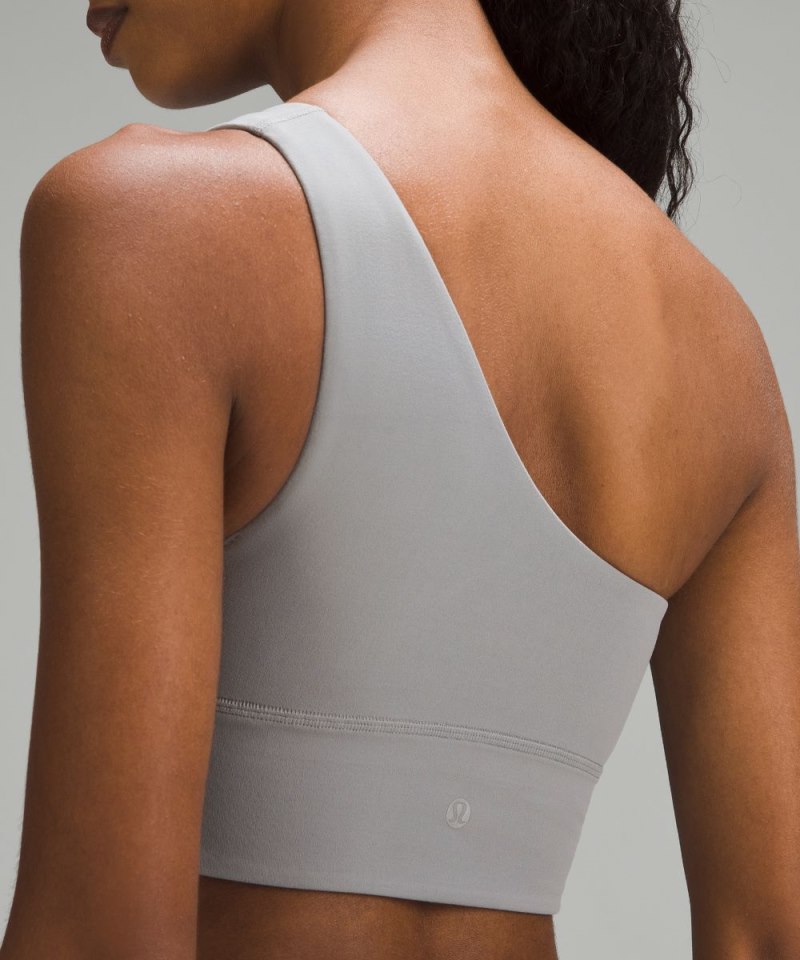 Lululemon lululemon Align™ Asymmetrical Bra *Light Support, A / B Cup Rhino Grey Online Outlet Sale