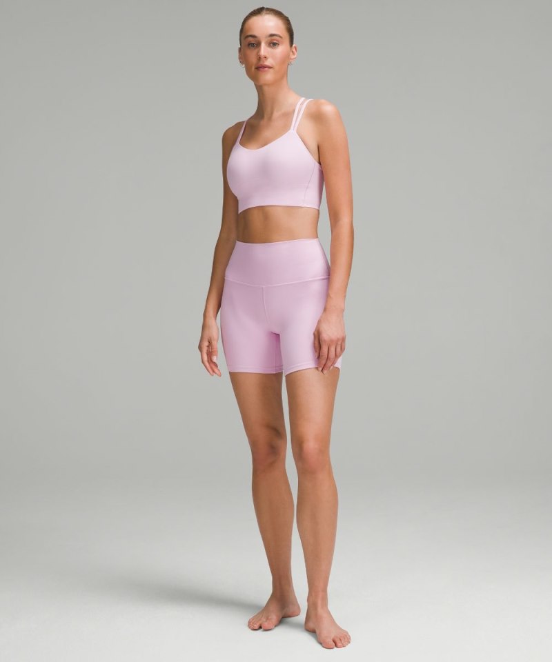 Lululemon Like a Cloud Longline Bra *Light Support, B / C Cup Vitapink Online Outlet Sale
