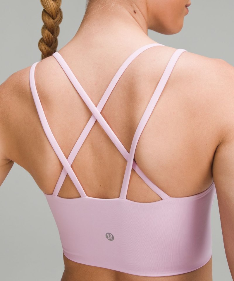 Lululemon Like a Cloud Longline Bra *Light Support, B / C Cup Vitapink Online Outlet Sale