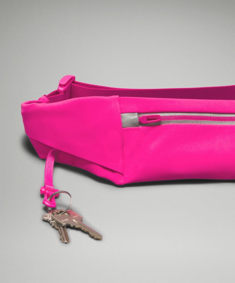 Lululemon Fast and Free Running Belt Sonic Pink Online Outlet Sale