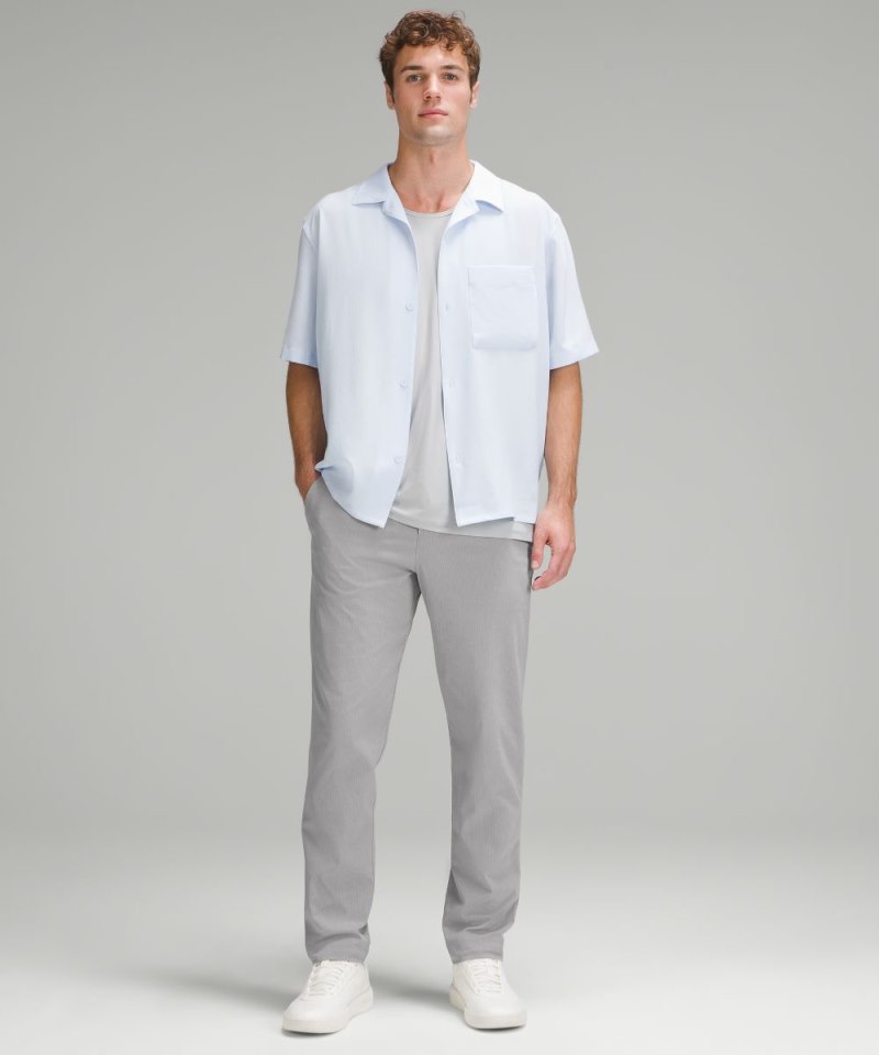 Lululemon ABC Classic-Fit Trouser 30"L *WovenAir Rhino Grey Online Outlet Sale