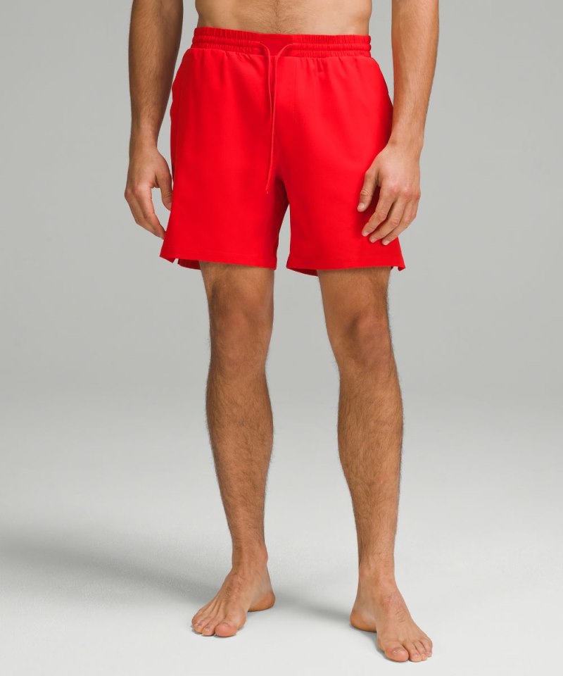 Lululemon Pool Short 7" *Lined True Red Online Outlet Sale