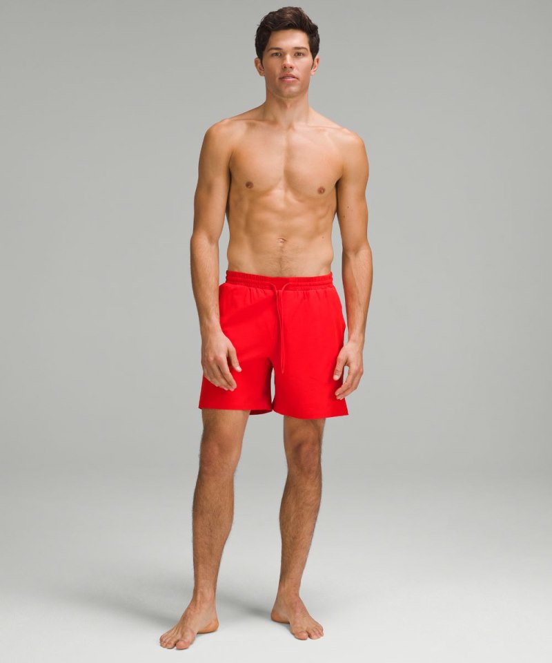 Lululemon Pool Short 7" *Lined True Red Online Outlet Sale