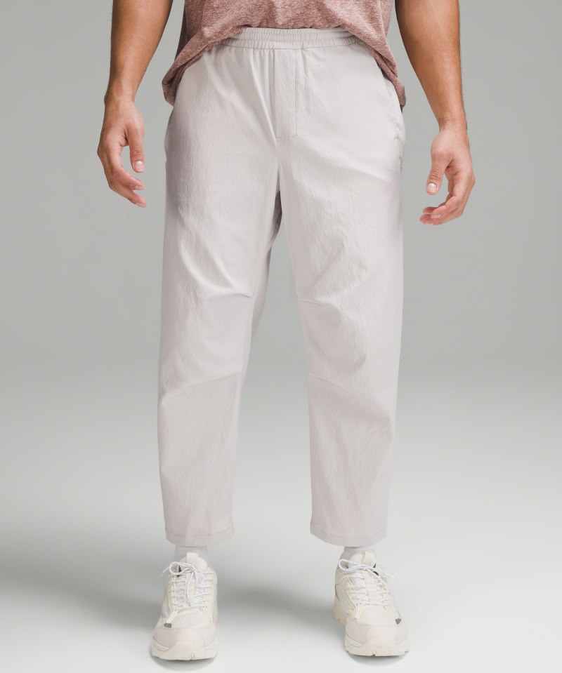 Lululemon lululemon lab Stretch Woven Pant 26"L Light Chrome Online Outlet Sale