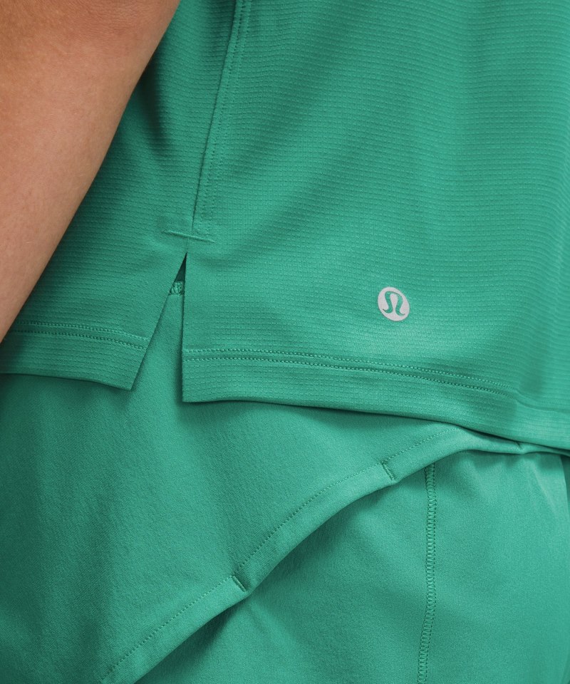 Lululemon Ultralight Hip-Length Tank Top Cascadia Green Online Outlet Sale