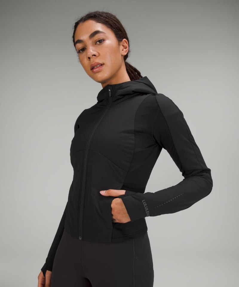 Lululemon Push Your Pace Jacket Black Online Outlet Sale