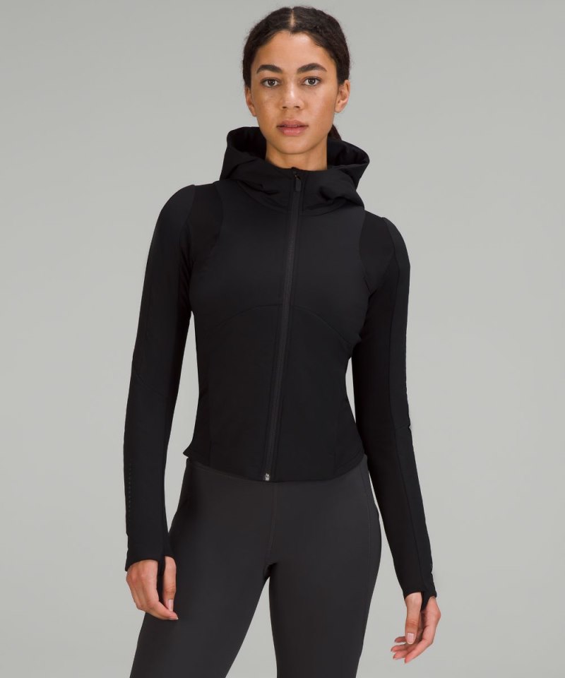 Lululemon Push Your Pace Jacket Black Online Outlet Sale