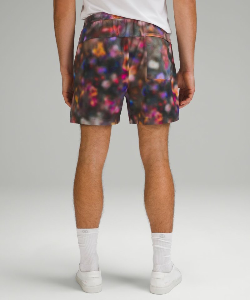 Lululemon Bowline Short 5" *Stretch Ripstop Digital Bloom Blur Multi Online Outlet Sale