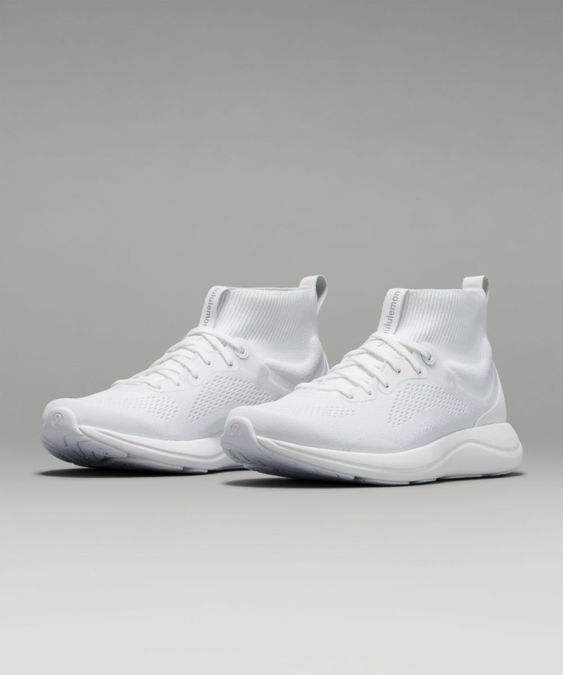 Lululemon Chargefeel Mid Women's Workout Shoe White / Anchor / White Online Outlet Sale