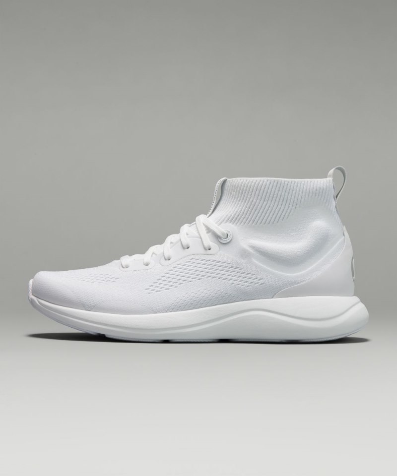 Lululemon Chargefeel Mid Women's Workout Shoe White / Anchor / White Online Outlet Sale