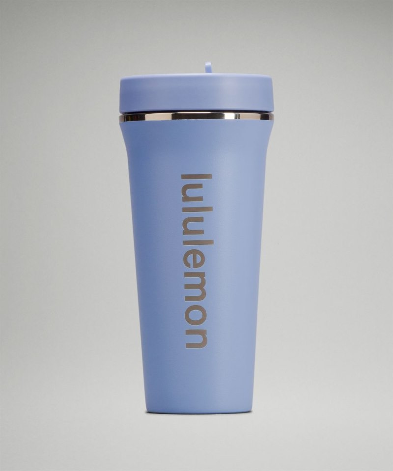Lululemon Back to Life Tumbler 24oz Blue Linen Online Outlet Sale