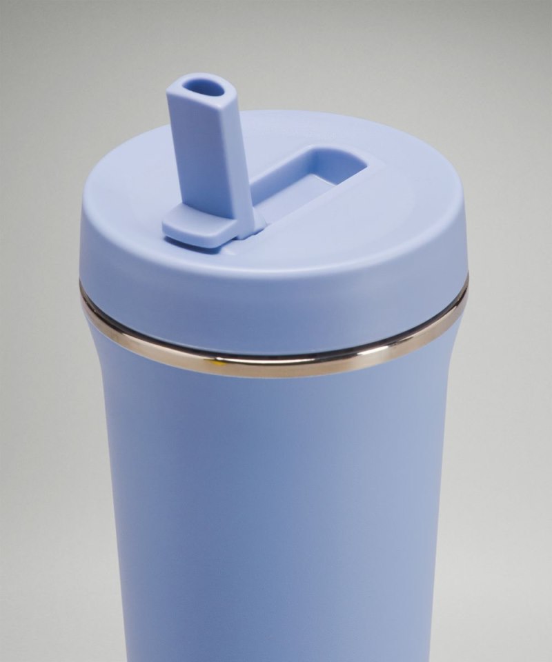 Lululemon Back to Life Tumbler 24oz Blue Linen Online Outlet Sale
