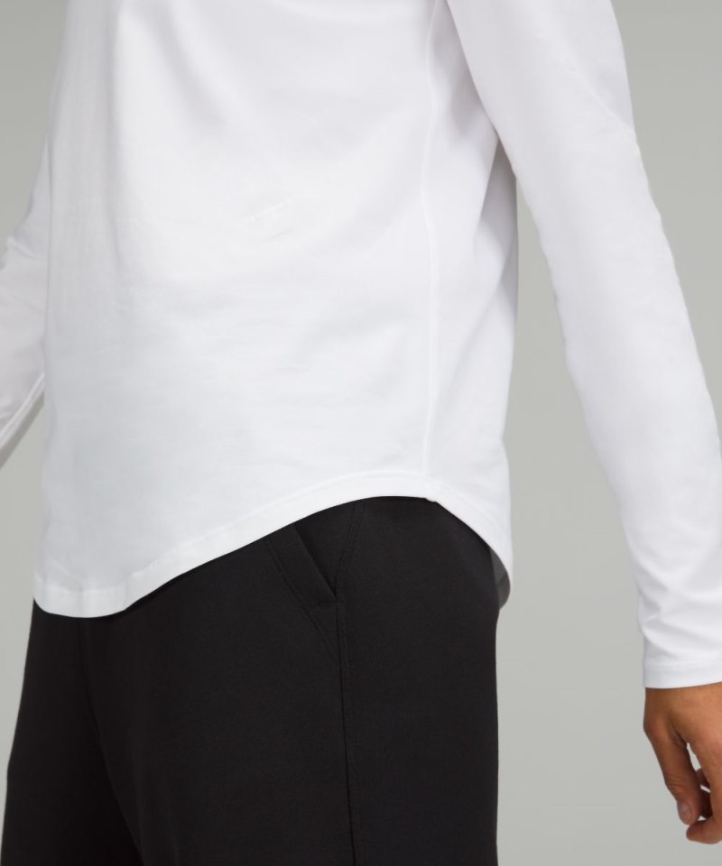 Lululemon Love Long-Sleeve Shirt White Online Outlet Sale