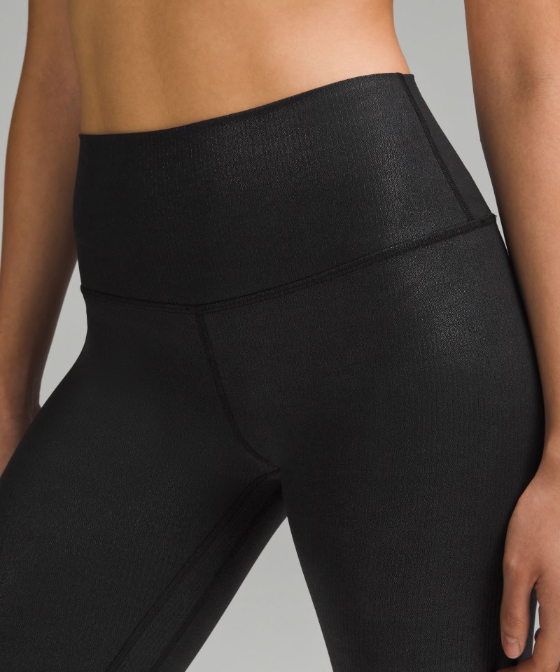 Lululemon lululemon Align™ Ribbed High-Rise Pant 28" *Shine Black Online Outlet Sale