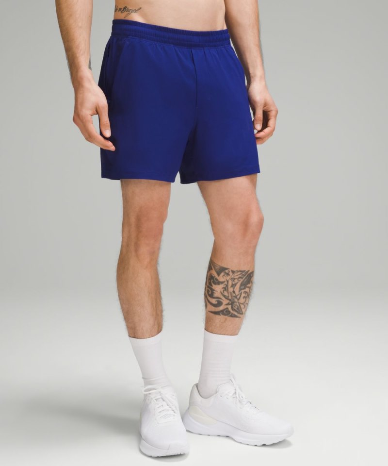 Lululemon Pace Breaker Lined Short 5" Larkspur Online Outlet Sale