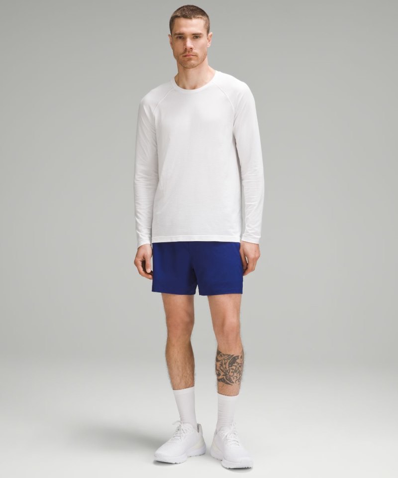 Lululemon Pace Breaker Lined Short 5" Larkspur Online Outlet Sale