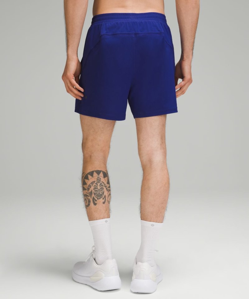 Lululemon Pace Breaker Lined Short 5" Larkspur Online Outlet Sale