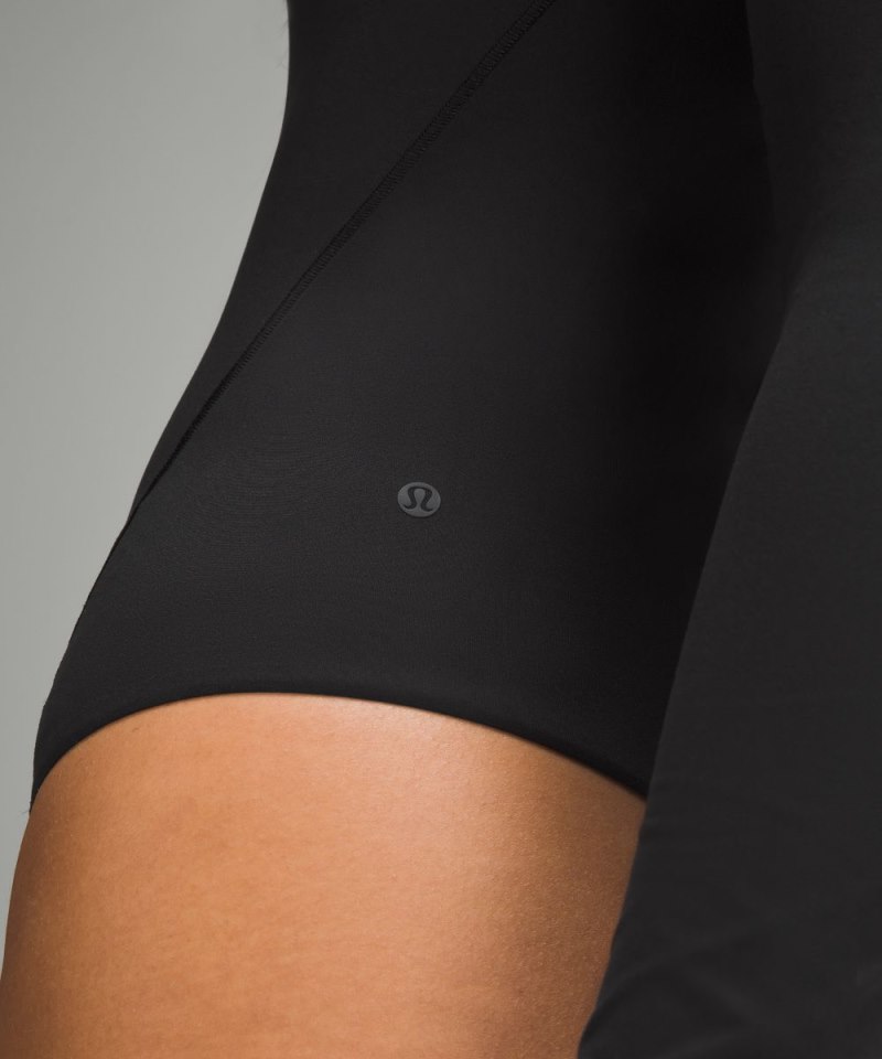 Lululemon Wundermost Ultra-Soft Nulu Turtleneck Bodysuit Black Online Outlet Sale