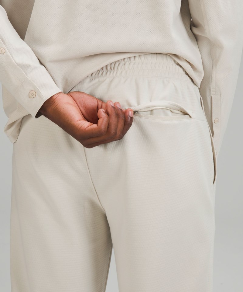 Lululemon GridLiner Pull-On Trouser Heathered Natural Ivory Online Outlet Sale