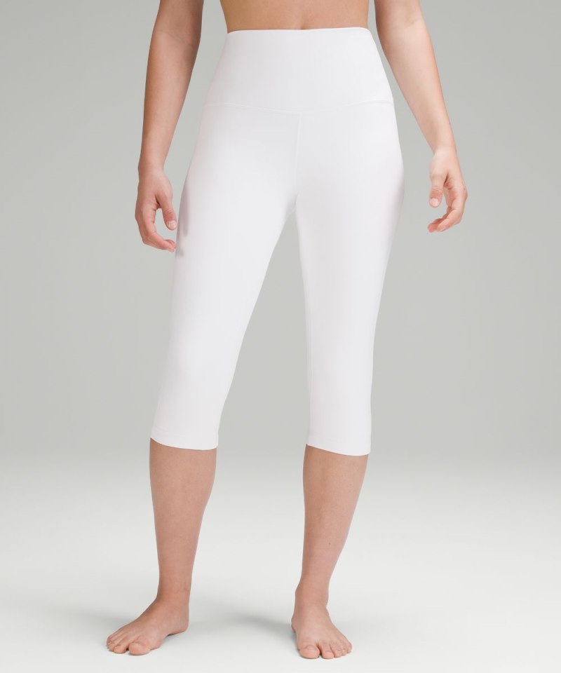 Lululemon lululemon Align™ High-Rise Crop 17" White Online Outlet Sale